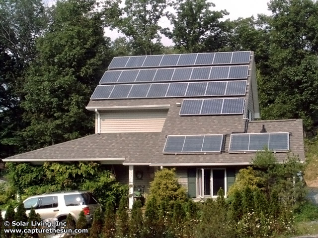 Andover, NJ Solar Domestic Hot Water System