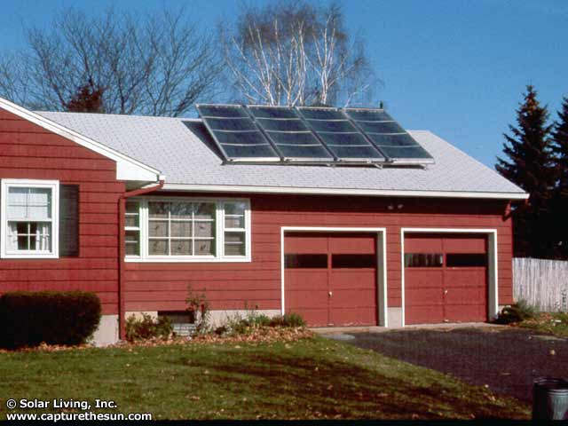 Hackettstown, NJ Solar Domestic Hot Water System