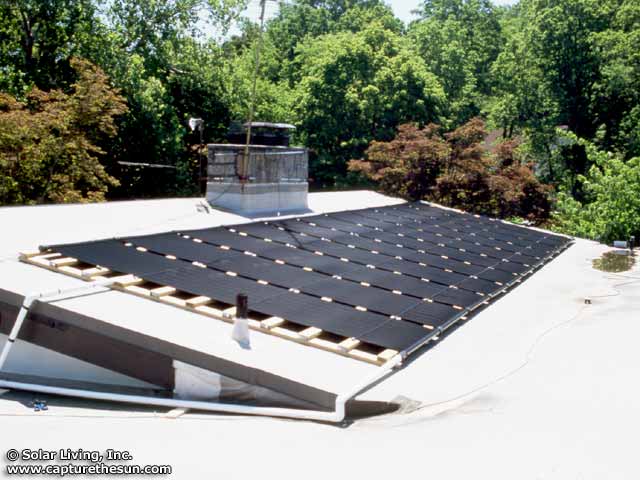 Pompton Lakes, NJ Solar Pool Heating System