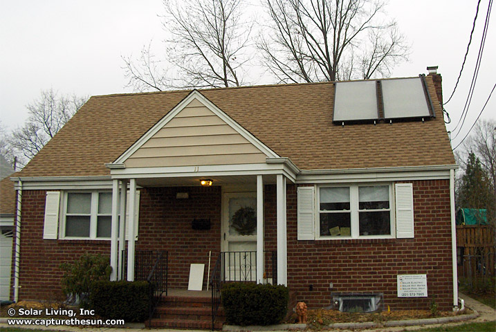 Fair Lawn, NJ Solar Domestic Hot Water System