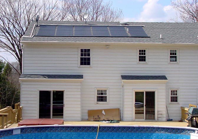 Flemington, NJ Solar Pool Heating System