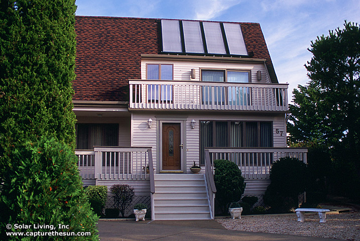 Loveladies, NJ Solar Domestic Hot Water System