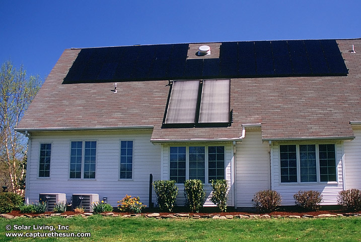 West Amwell, NJ DHW & PV Systems Solar Domestic Hot Water System