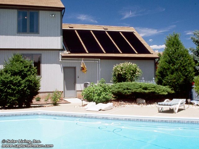 Belle Meade, NJ Solar Pool Heating System